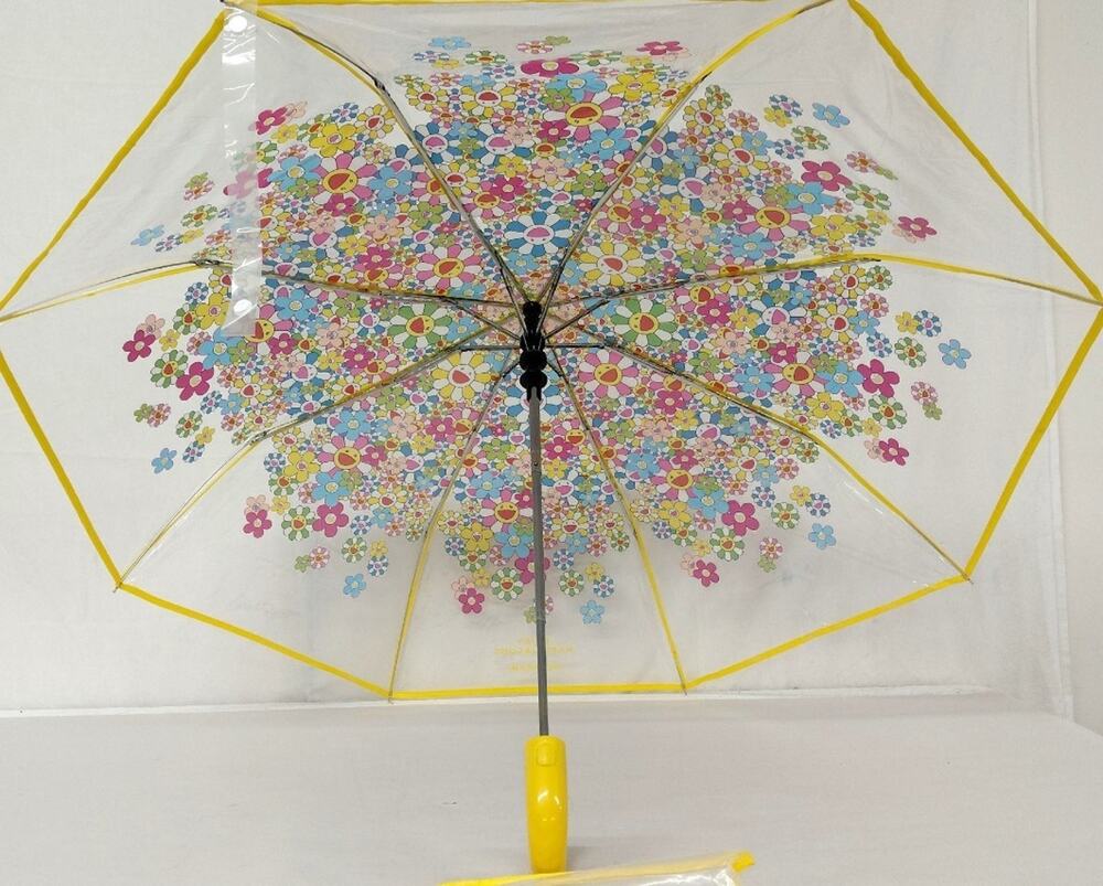 NWT Marc Jacobs x Takashi Murakami Daisy Clear Umbrella Rare Limited Edition